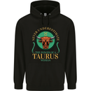 The Power of a Taurus Woman Star Sign Mens 80% Cotton Hoodie Black
