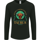 The Power of a Taurus Woman Star Sign Mens Long Sleeve T-Shirt Black