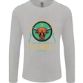 The Power of a Taurus Woman Star Sign Mens Long Sleeve T-Shirt Sports Grey