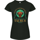 The Power of a Taurus Woman Star Sign Womens Petite Cut T-Shirt Black