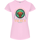 The Power of a Taurus Woman Star Sign Womens Petite Cut T-Shirt Light Pink