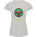 The Power of a Taurus Woman Star Sign Womens Petite Cut T-Shirt Sports Grey
