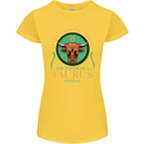The Power of a Taurus Woman Star Sign Womens Petite Cut T-Shirt Yellow
