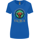 The Power of a Taurus Woman Star Sign Womens Wider Cut T-Shirt Royal Blue