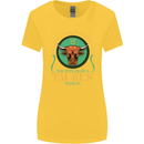 The Power of a Taurus Woman Star Sign Womens Wider Cut T-Shirt Yellow