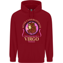 The Power of a Virgo Woman Star Sign Childrens Kids Hoodie Red