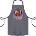 The Power of a Virgo Woman Star Sign Cotton Apron 100% Organic Steel