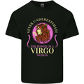 The Power of a Virgo Woman Star Sign Kids T-Shirt Childrens Black