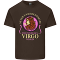 The Power of a Virgo Woman Star Sign Kids T-Shirt Childrens Chocolate