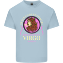 The Power of a Virgo Woman Star Sign Kids T-Shirt Childrens Light Blue