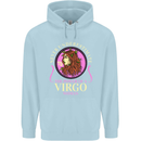 The Power of a Virgo Woman Star Sign Mens 80% Cotton Hoodie Light Blue