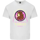 The Power of a Virgo Woman Star Sign Mens Cotton T-Shirt Tee Top White