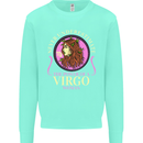 The Power of a Virgo Woman Star Sign Mens Sweatshirt Jumper Peppermint