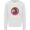The Power of a Virgo Woman Star Sign Mens Sweatshirt Jumper White