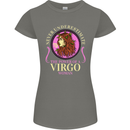 The Power of a Virgo Woman Star Sign Womens Petite Cut T-Shirt Charcoal