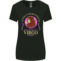 The Power of a Virgo Woman Star Sign Womens Wider Cut T-Shirt Black