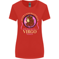 The Power of a Virgo Woman Star Sign Womens Wider Cut T-Shirt Red