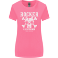 The Rocker Rock n Roll Music Skull Womens Wider Cut T-Shirt Azalea
