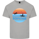 The Rodfather Funny Fishing Rod Father Mens Cotton T-Shirt Tee Top Sports Grey