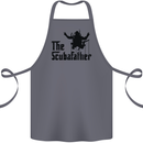 The Scuba Father Day Funny Diver Diving Cotton Apron 100% Organic Steel