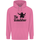 The Scuba Father Day Funny Diver Diving Mens 80% Cotton Hoodie Azelea