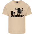 The Scuba Father Day Funny Diver Diving Mens Cotton T-Shirt Tee Top Sand