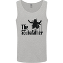 The Scuba Father Day Funny Diver Diving Mens Vest Tank Top Sports Grey