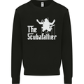 The Scuba Father Day Funny Diving Diver Mens Sweatshirt Jumper Black