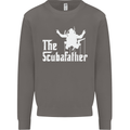 The Scuba Father Day Funny Diving Diver Mens Sweatshirt Jumper Charcoal