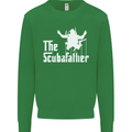 The Scuba Father Day Funny Diving Diver Mens Sweatshirt Jumper Irish Green