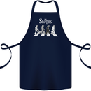 The Sloths Funny Music Parody Cotton Apron 100% Organic Navy Blue