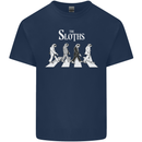 The Sloths Funny Music Parody Kids T-Shirt Childrens Navy Blue
