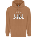 The Sloths Funny Music Parody Mens 80% Cotton Hoodie Caramel Latte