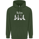 The Sloths Funny Music Parody Mens 80% Cotton Hoodie Forest Green