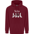 The Sloths Funny Music Parody Mens 80% Cotton Hoodie Maroon