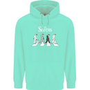 The Sloths Funny Music Parody Mens 80% Cotton Hoodie Peppermint