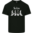 The Sloths Funny Music Parody Mens Cotton T-Shirt Tee Top Black