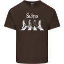 The Sloths Funny Music Parody Mens Cotton T-Shirt Tee Top Dark Chocolate