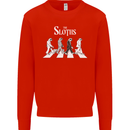 The Sloths Funny Music Parody Mens Sweatshirt Jumper Bright Red