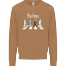 The Sloths Funny Music Parody Mens Sweatshirt Jumper Caramel Latte