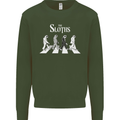 The Sloths Funny Music Parody Mens Sweatshirt Jumper Forest Green