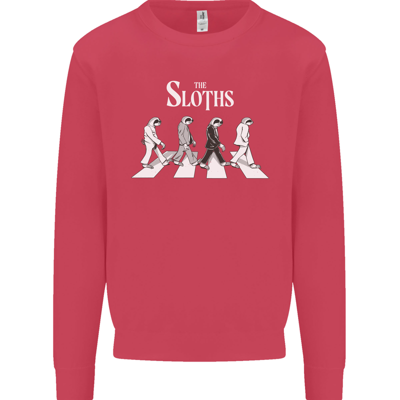 The Sloths Funny Music Parody Mens Sweatshirt Jumper Heliconia