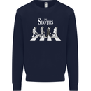 The Sloths Funny Music Parody Mens Sweatshirt Jumper Navy Blue