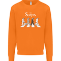 The Sloths Funny Music Parody Mens Sweatshirt Jumper Orange