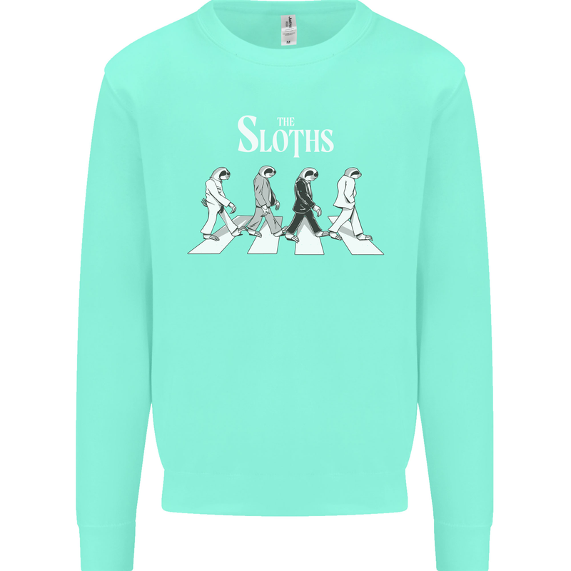 The Sloths Funny Music Parody Mens Sweatshirt Jumper Peppermint