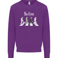The Sloths Funny Music Parody Mens Sweatshirt Jumper Purple