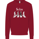 The Sloths Funny Music Parody Mens Sweatshirt Jumper Red