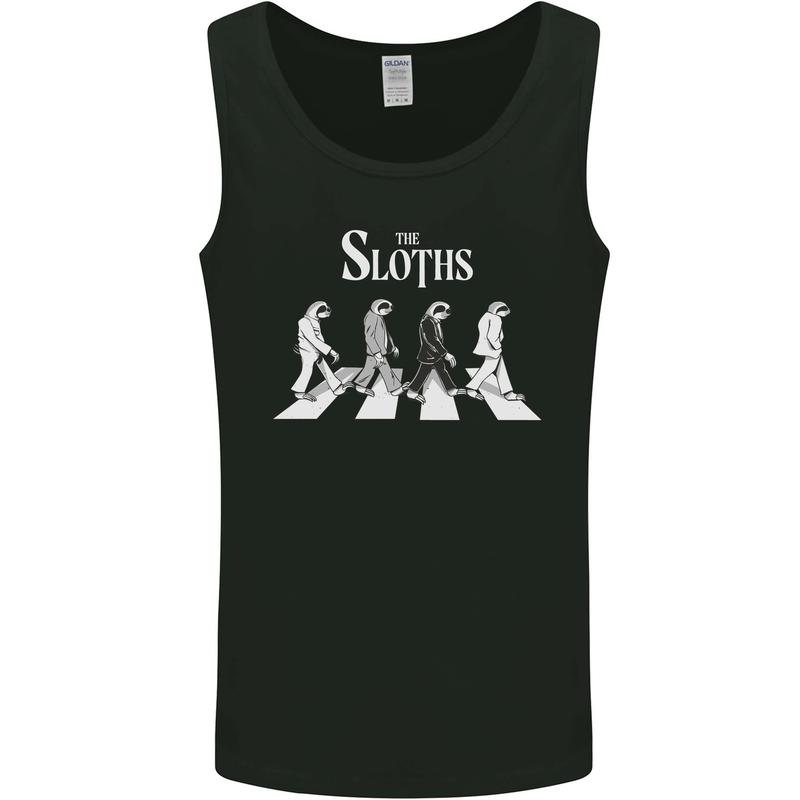 The Sloths Funny Music Parody Mens Vest Tank Top Black