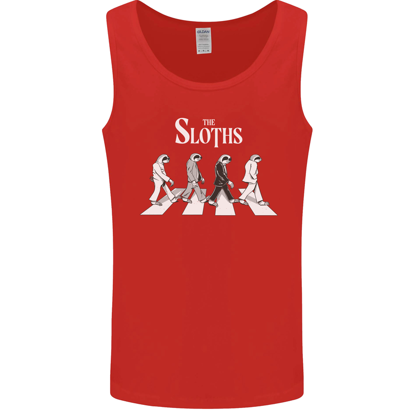 The Sloths Funny Music Parody Mens Vest Tank Top Red