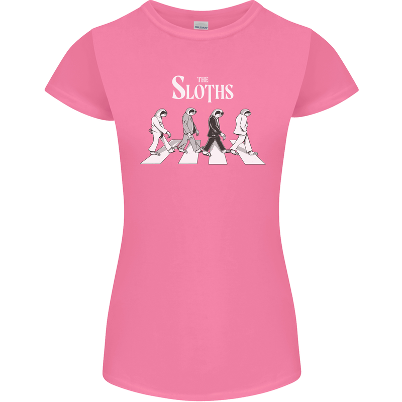 The Sloths Funny Music Parody Womens Petite Cut T-Shirt Azalea